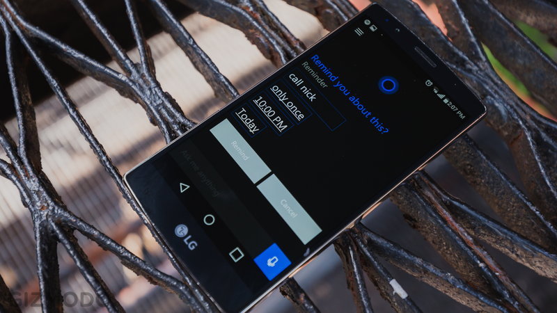 Illustration for article titled We Just Tried Cortana on Android, And You Can Too